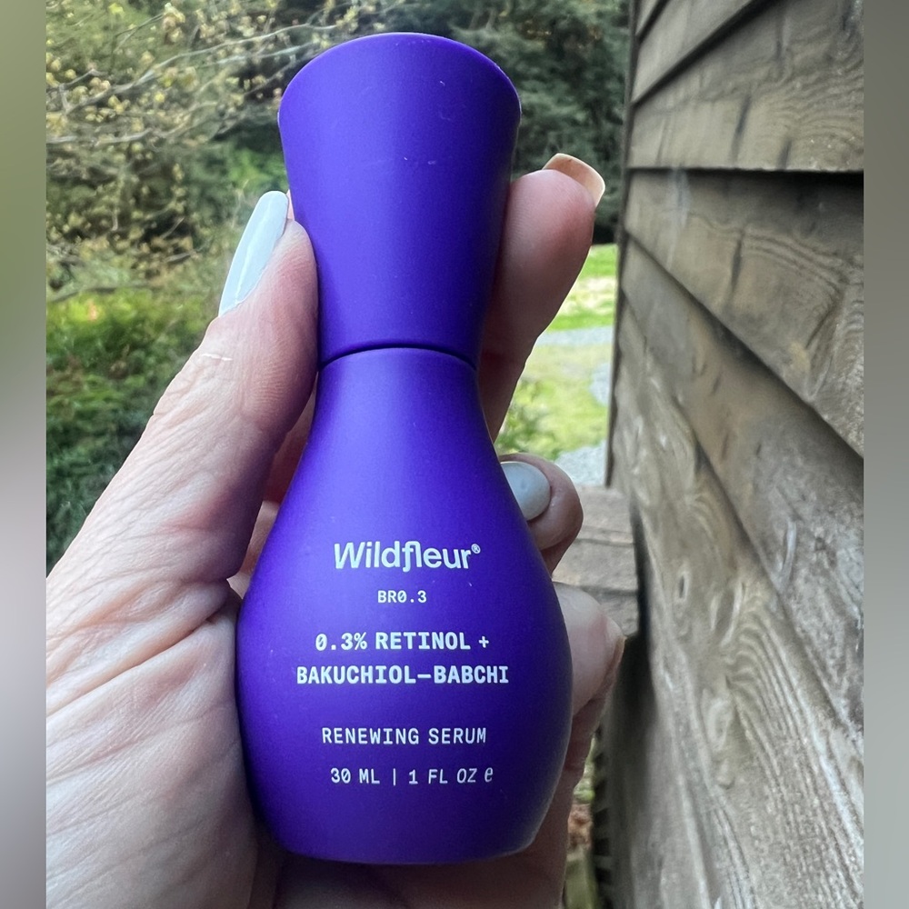 Wildfleur Renewing Serum - Purple Retinol + Bakuchiol Skin Treatment Serum NIB